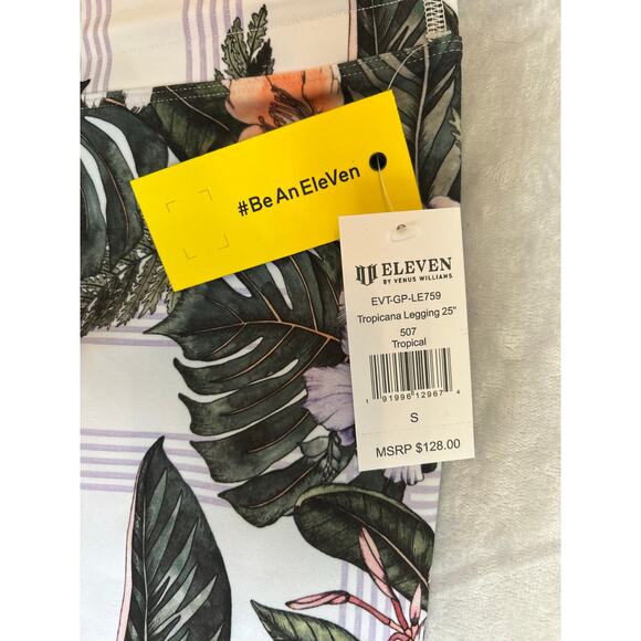 Eleven by‎ Venus Williams Tropicana leggings 25” 507- Size Small - Picture 4 of 5